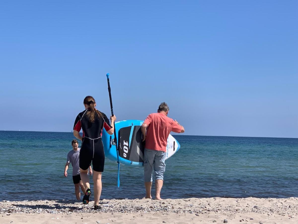 Segelund - Zeit Fuer Uns- Ruhige Und Sonnige Ferienwohnung Mit Terrasse Und Garten Nahe Strand Und Ostsee Schonhagen  Luaran gambar