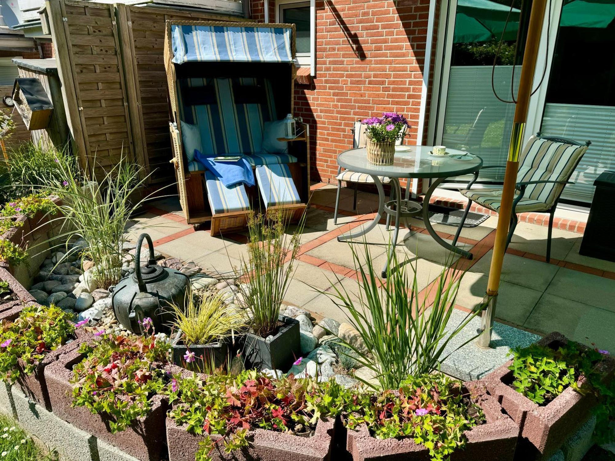 Segelund - Zeit Fuer Uns- Ruhige Und Sonnige Ferienwohnung Mit Terrasse Und Garten Nahe Strand Und Ostsee Schonhagen  Luaran gambar
